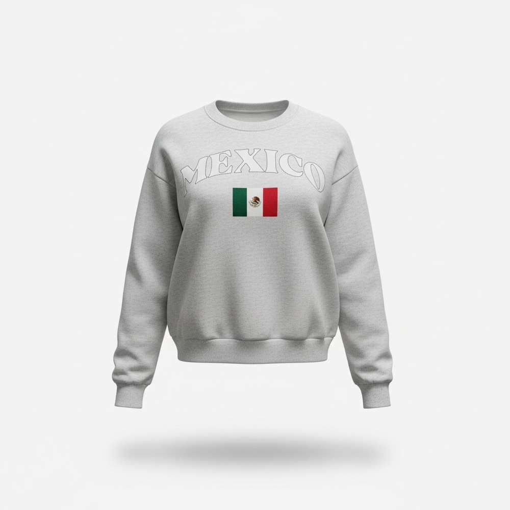 Gray Mexico Sweatshirt